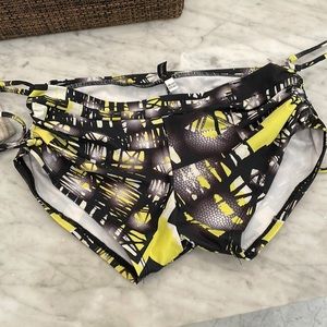 Onzie side tie shorts